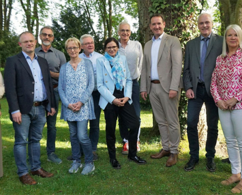 Neuwieds Oberbürgermeister Jan Einig und Bürgermeister Thomas Przybylla (VG-Weißenturm) nahmen sich viel Zeit, um „Regiopole Mittleres Rheintal e.V.“ vorzustellen und mit dem WiFo AK-Standort gemeinsame Ziele zu besprechen.
